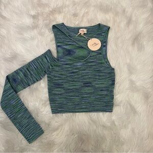 NWT💎Camila Coehlo ‘Aideen’ cut out knit top